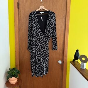NWT Loft Wrap Dress Sz XL